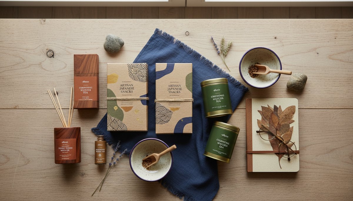 統一されたブランドメッセージを伝えるノベルティセット