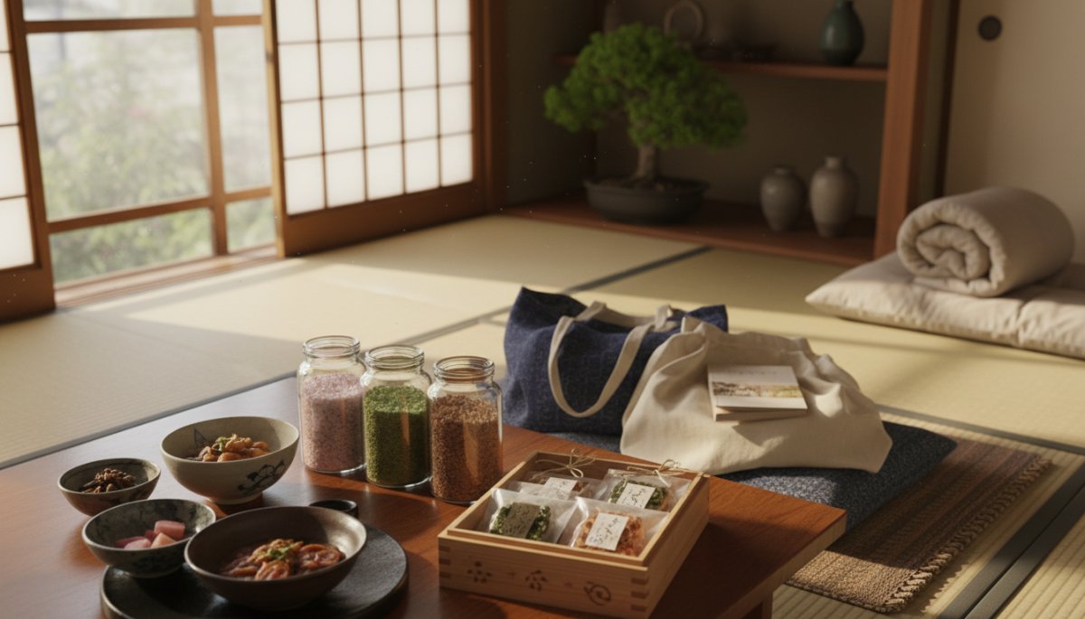 五感で楽しめる食品ノベルティと雑貨の組み合わせ