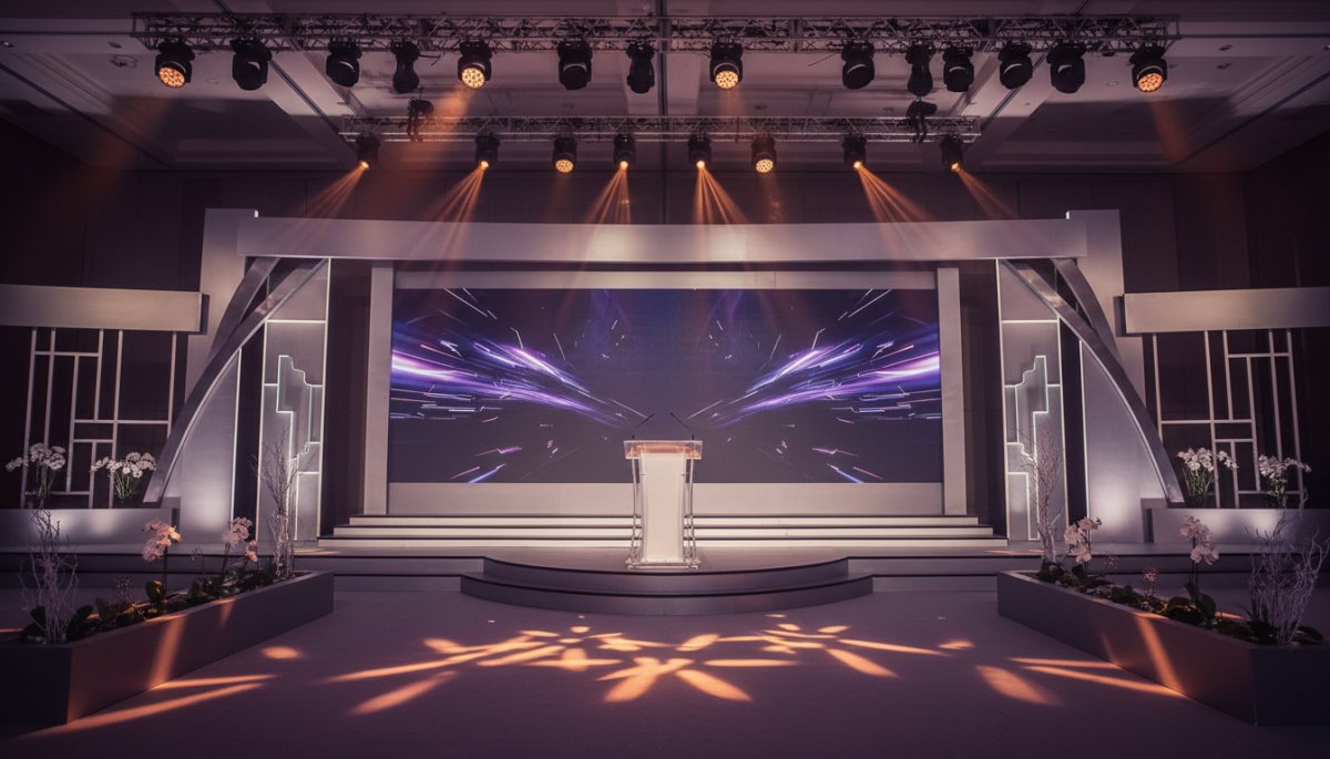 周年イベント企画 記念式典のステージ演出