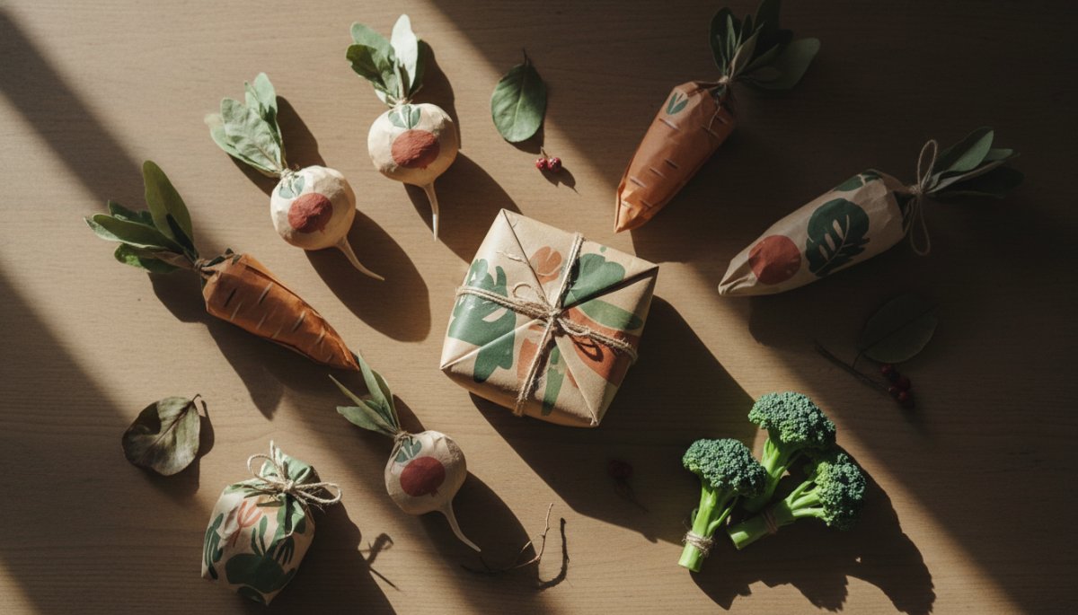 SDGsと健康志向を表現する野菜ノベルティ