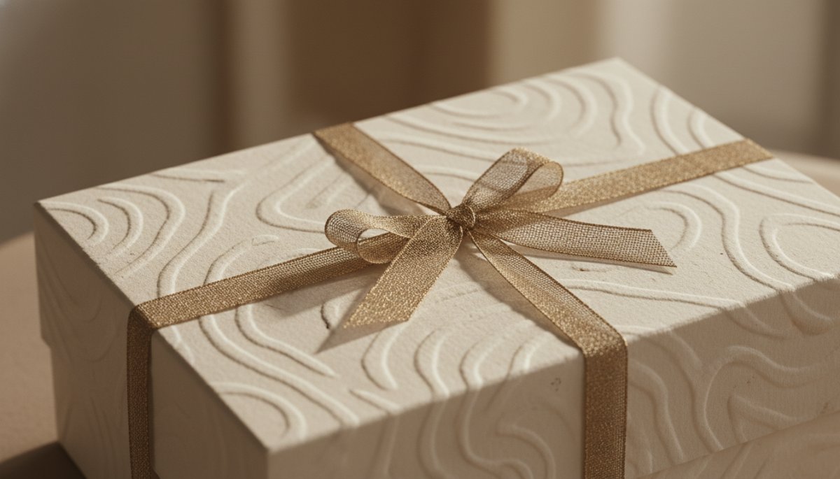 企業ロゴが入ったノベルティパッケージデザイン