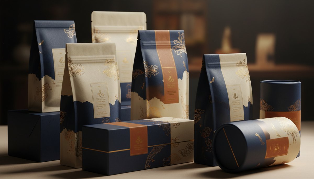 企業ブランドを表現するパッケージデザイン