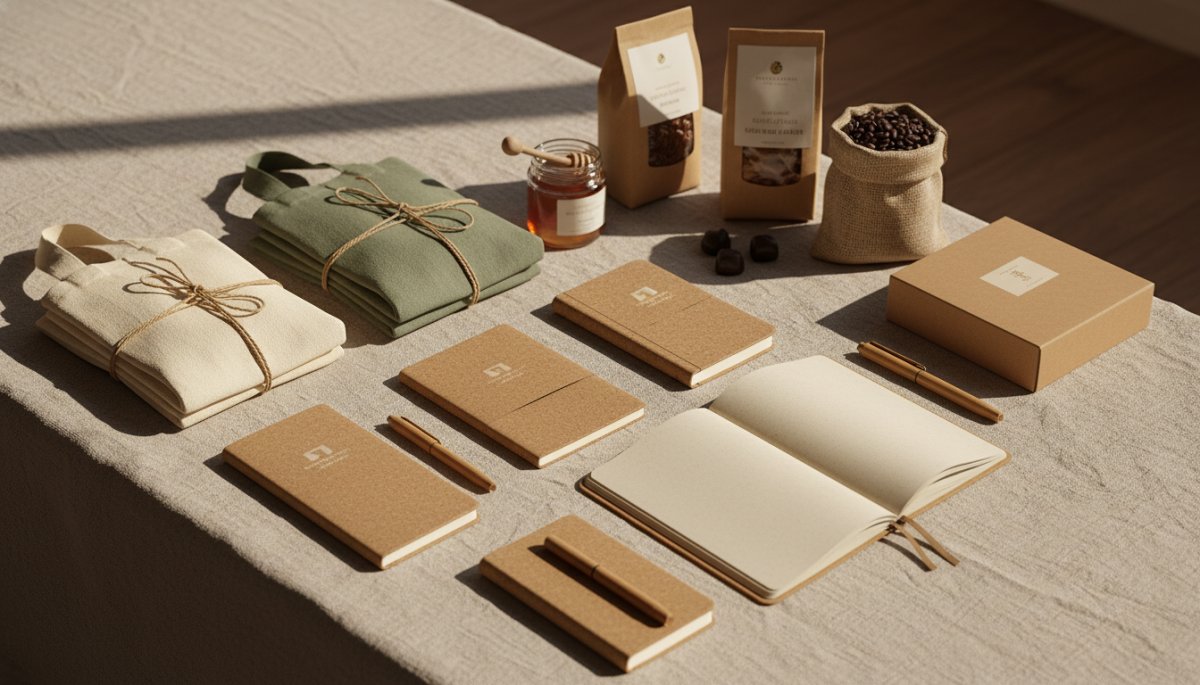 雑貨ノベルティと食品の組み合わせ事例