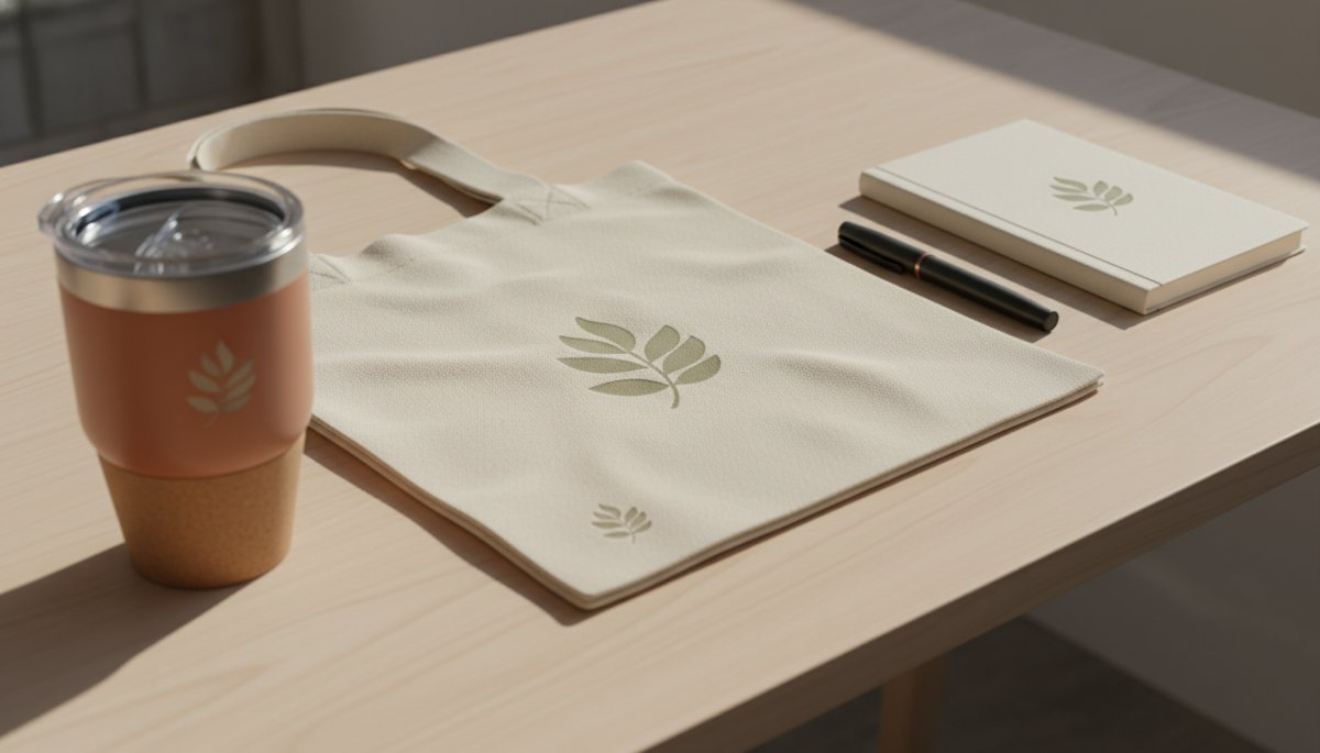 雑貨ノベルティ 実用的なステーショナリーとエコバッグ